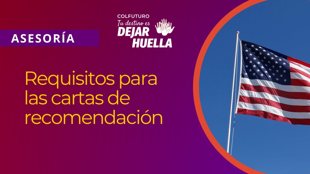 Webinar: Conoce las claves de unas buenas cartas de recomendación