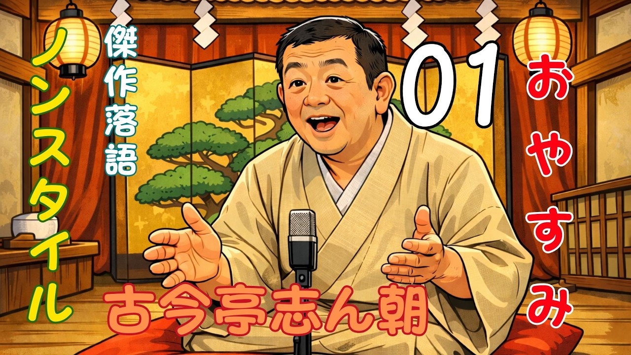 【たつき落語】名人 古今亭志ん朝の傑作落語｜笑いが止まらない名席【睡眠用・作業用・聞き流し】