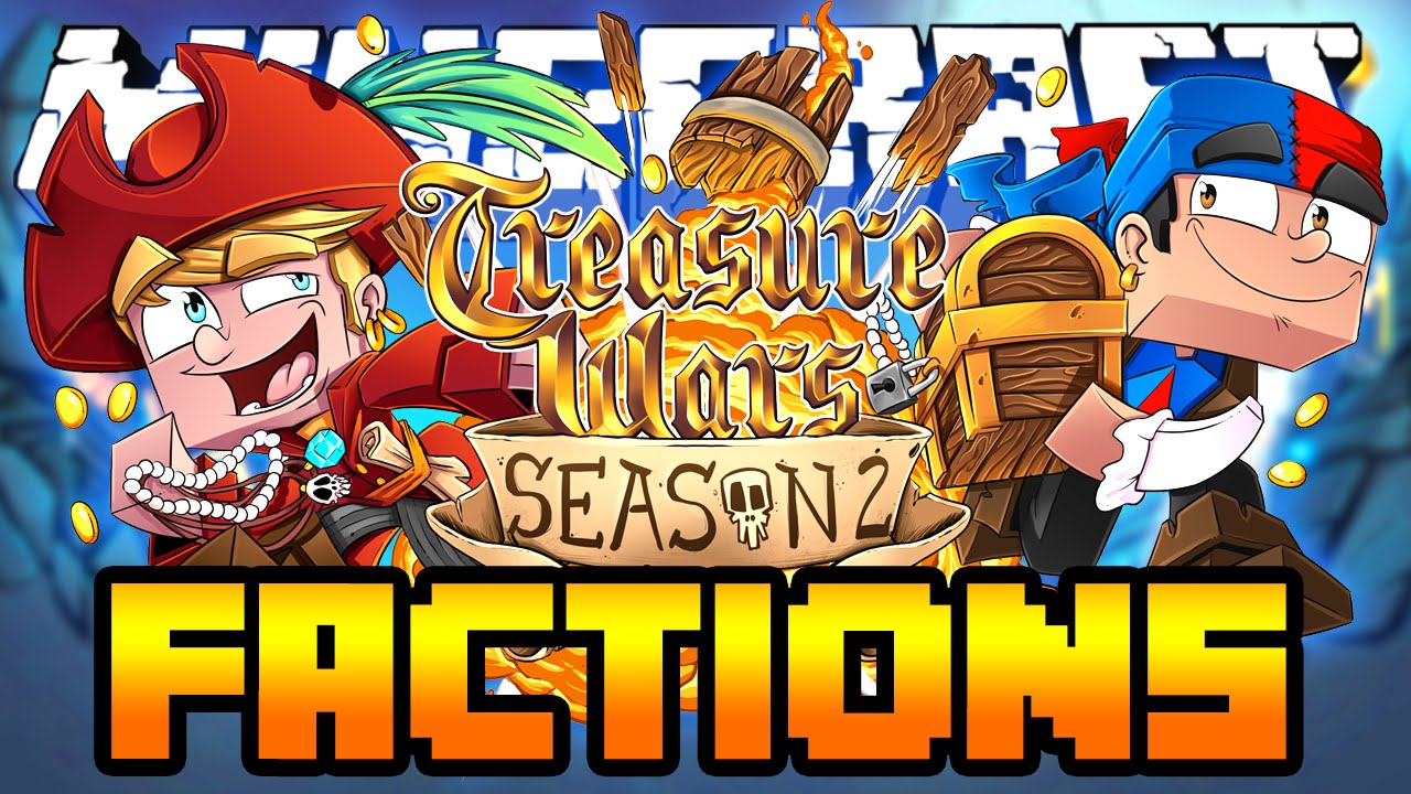 Minecraft Treasure Wars «Warzone Plunder!» Эпизод 1, второй сезон (Minecraft Factions)