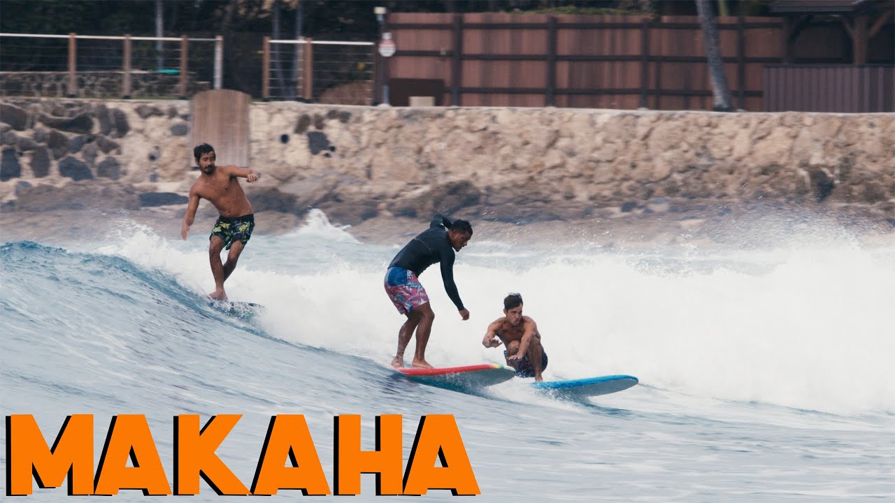 NEW YEARS DAY AT MAKAHA BEACH
