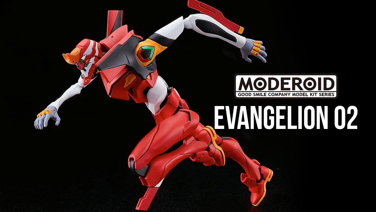 Moderoid Evangelion Unit 02 [Good Smile Company Product Preview] USA Gundam TV!