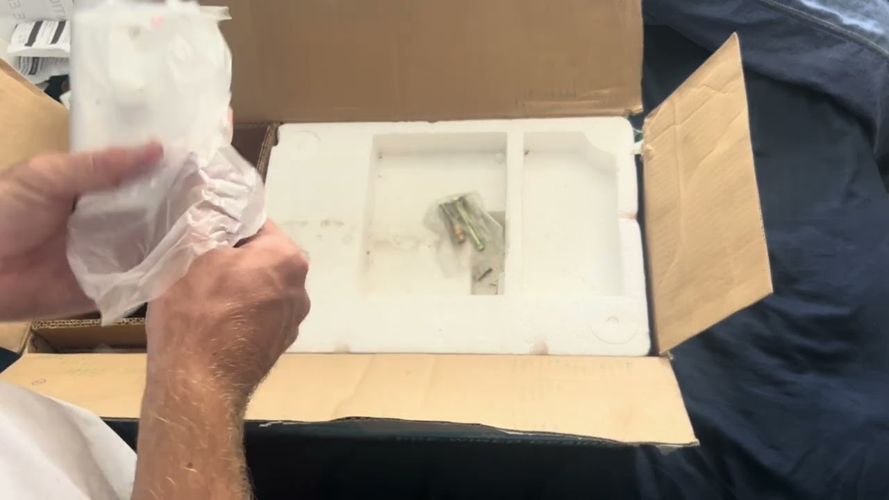 Brand new wattmaster SMC KA36 unboxing. Box labeled wrong