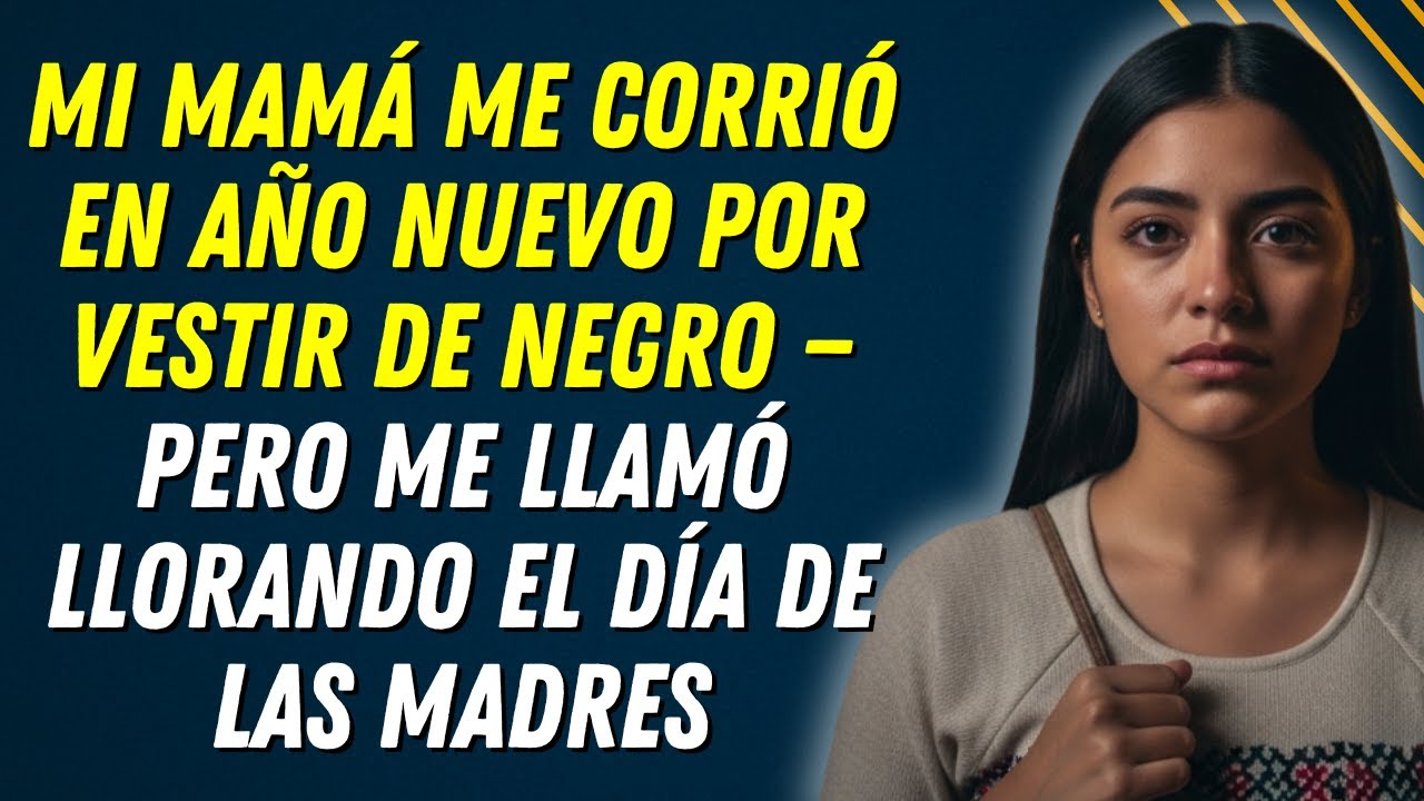 Mi mamá me corrió en Año Nuevo por vestir de negro — pero me llamó llorando el Día de las Madres