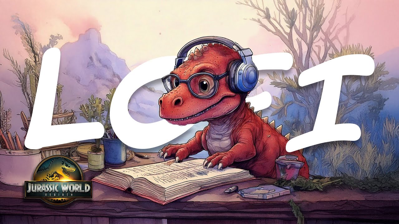 Jurassic Lofi Remix Chill | Welcome To Jurassic Park 1Hour Loop | Study Relax Sleep Music Cover 2025