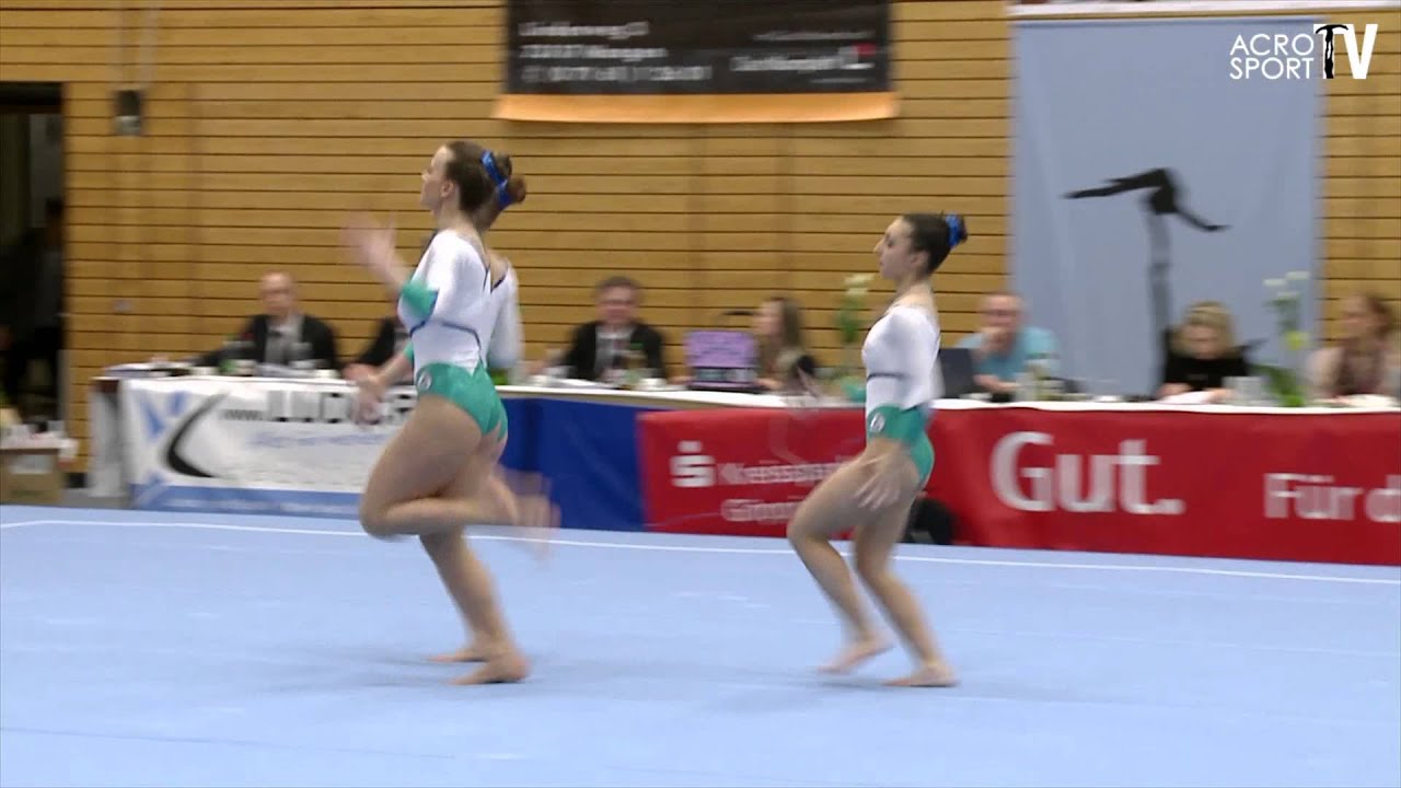 Acro Cup Albershausen 2013 Womens Group Dynamic Seniors Corsico Italy - Favale Mari Dilernia