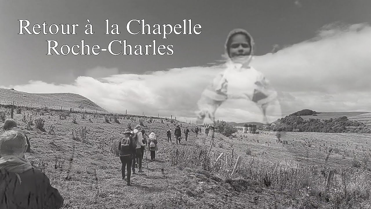 Retour à la Chapelle Roche-Charles - Inauguration de la plaque en hommage à JL.