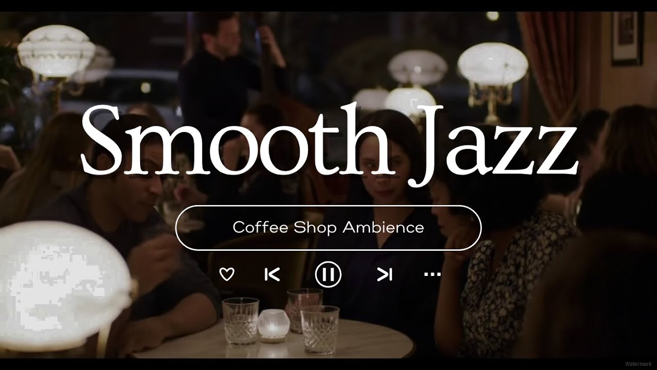 Jazz Relaxing Music for Studying 🍂 Cozy Autumn Coffee Shop Ambience & Smooth Jazz Instrumental Music