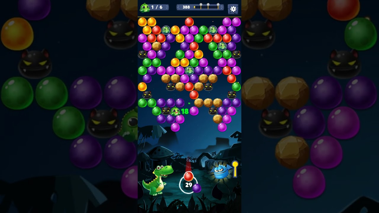 Primitive bubble game de bolinhas coloridas