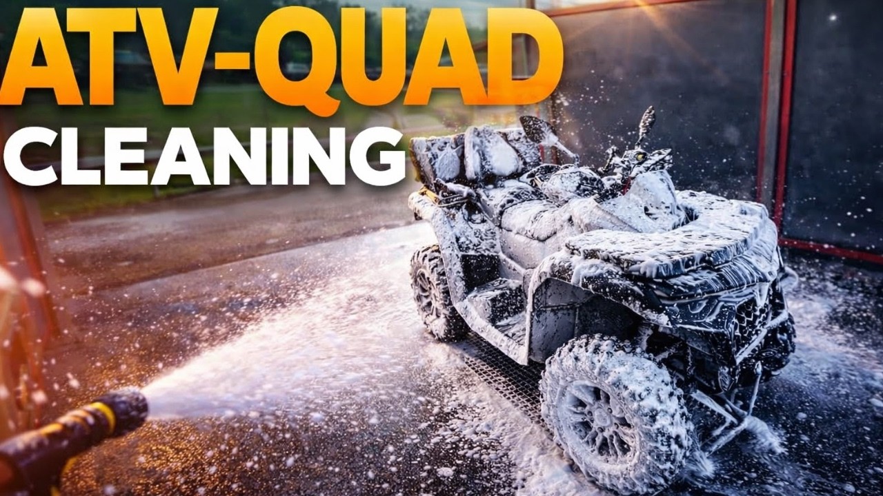 ATV-Quad Cleaning & Service 🔧 - so machst du dein ATV wieder Fit
