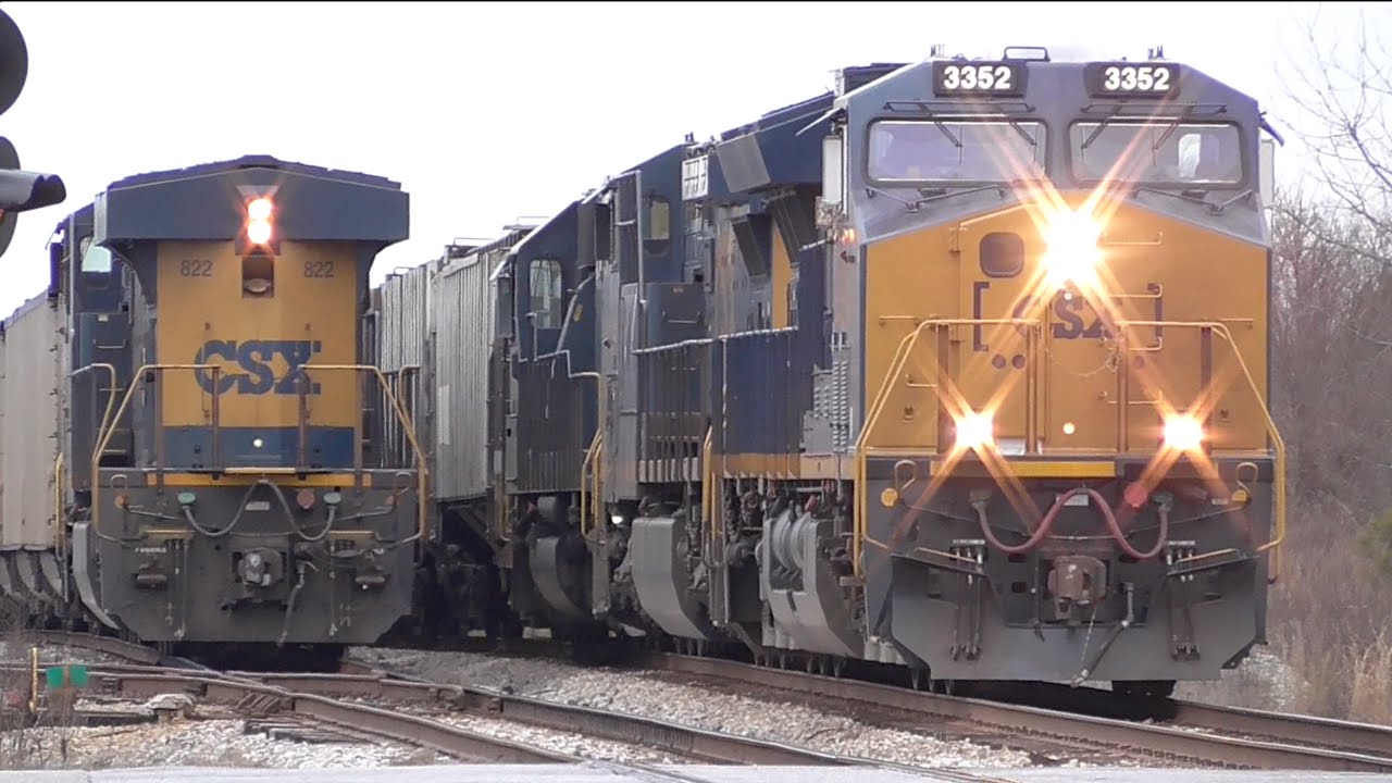 [24] Train Congestion on the CSX Abbeville Sub, Railfanning Athens - Auburn GA, 02/14/2016 ©mbmars01