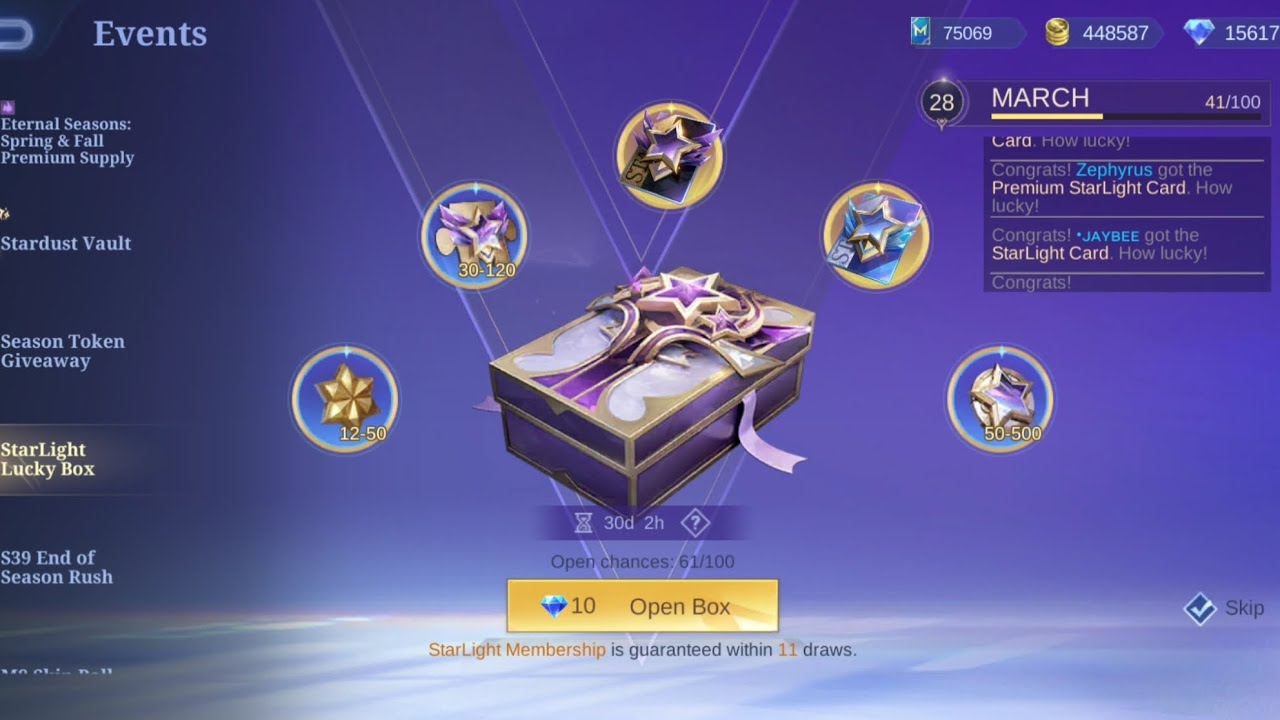 SPENDING 500 DIAMONDS JUST TO GET A LOT OF COA, STAR FRAGMENTS AND STARLIGHT CARD