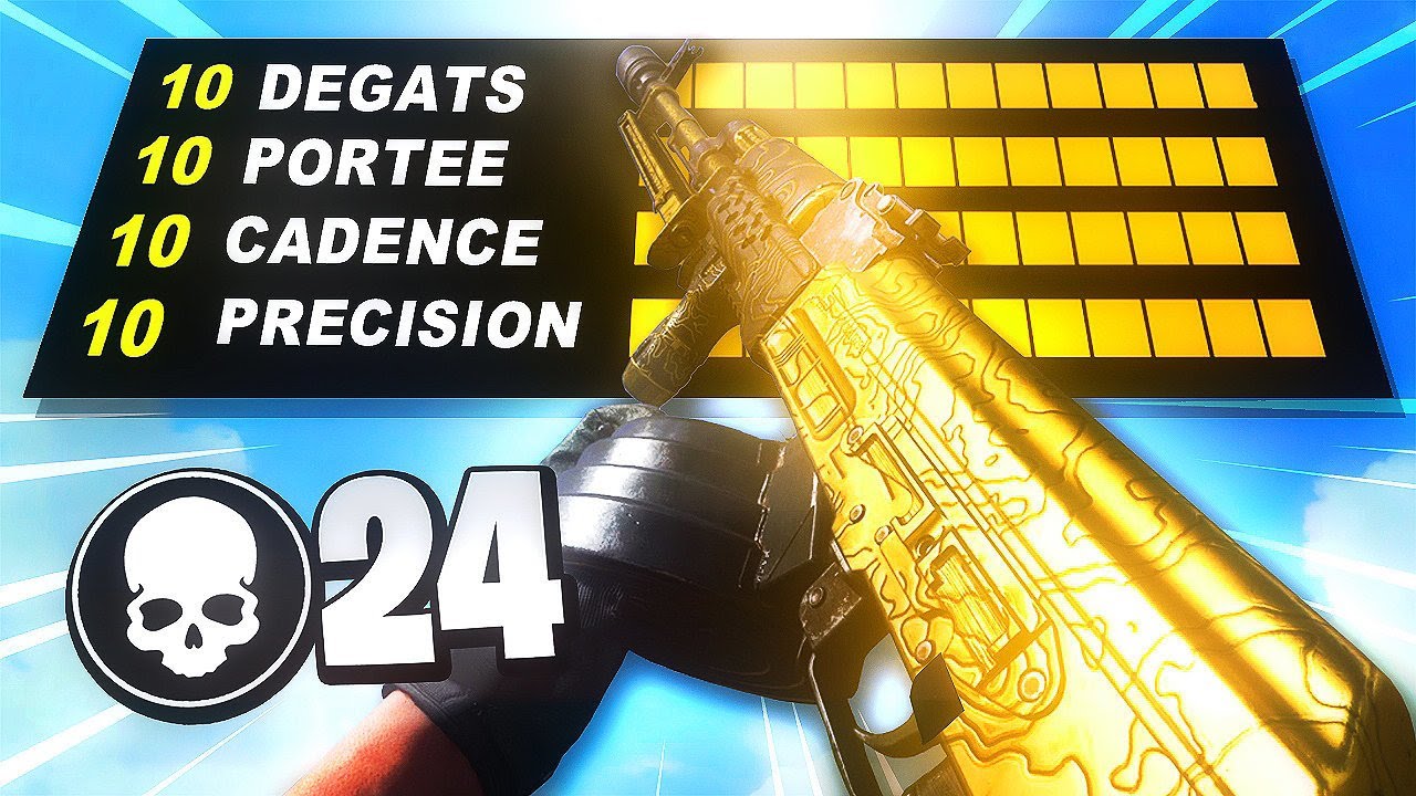 2 BALLES POUR TUER... voici comment rendre l’AK47 SURPUISSANTE sur Warzone !