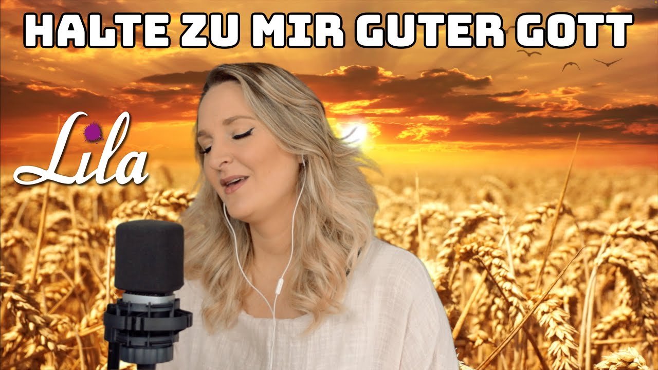 Halte zu mir guter Gott - Kirchenlied / Gemeindelied / Jugendlied von Ludger Edelkötter - Lila Cover