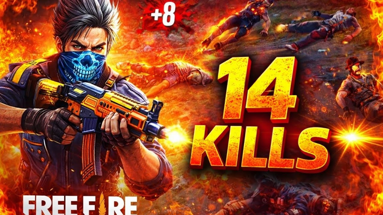BOOYAH WITH 14 KILLS 🔥