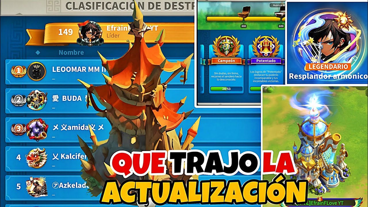 QUE TRAJO LA NUEVA ACTUALIZACIÓN - RISE OF KINGDOMS 