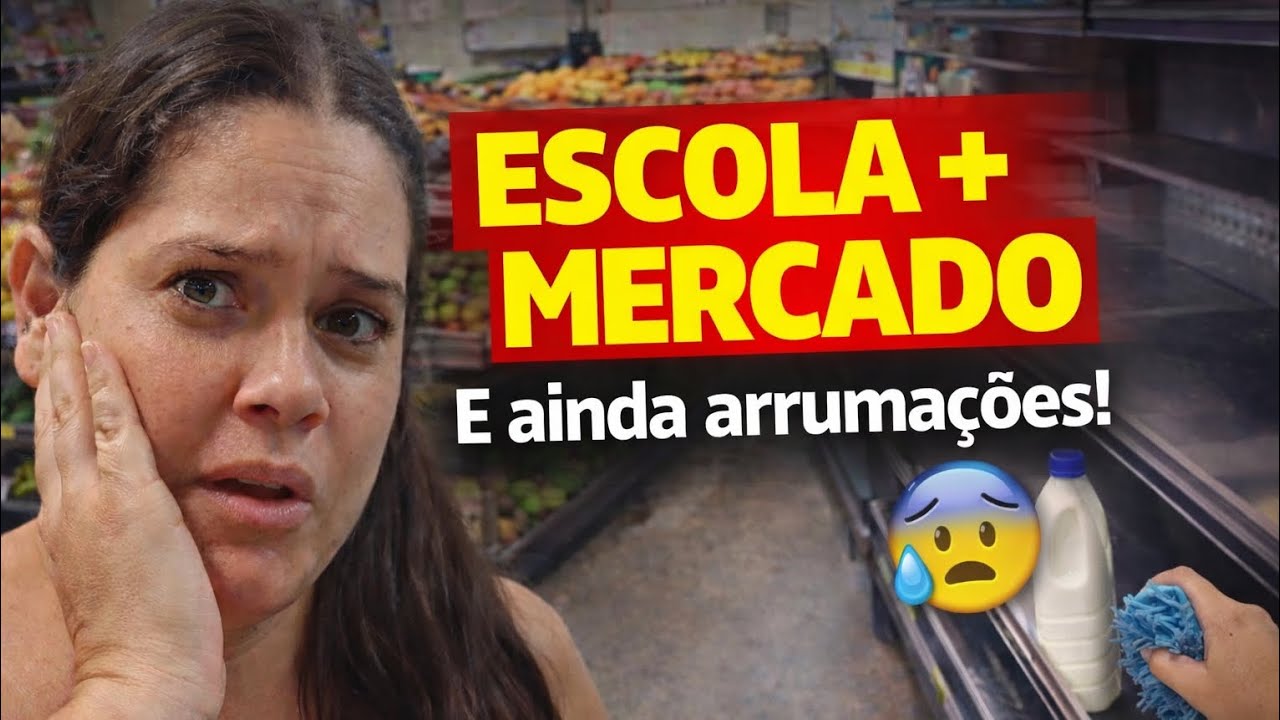 Rotina Matinal Completa: Escola, Compras e Arrumações 🏡✨