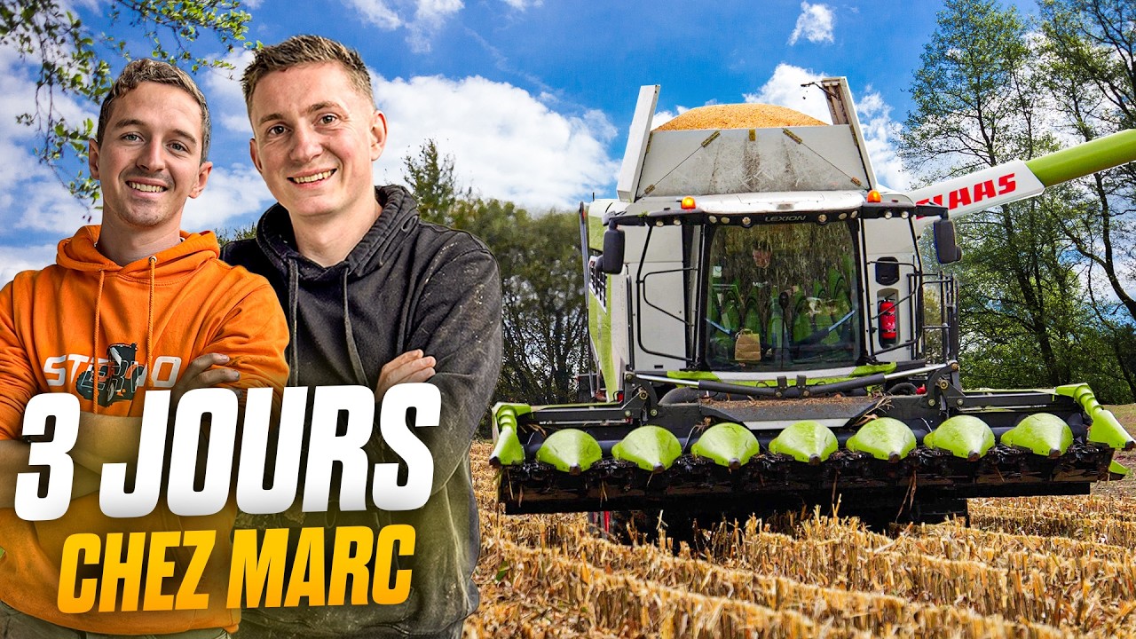 3 JOURS CHEZ MARC ! MAÏS GRAIN, SEMIS !