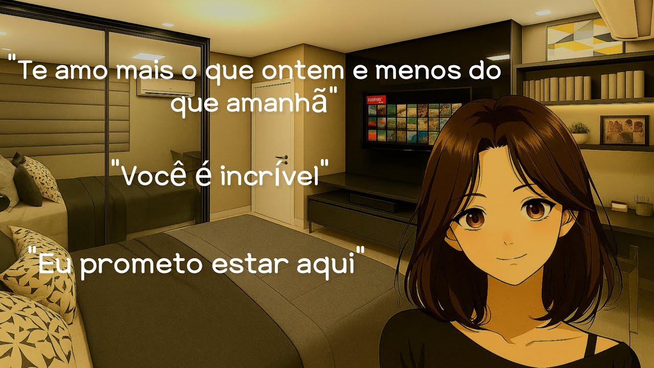 [ASMR] Namorada se declarando pra você. (ASMR Roleplay)