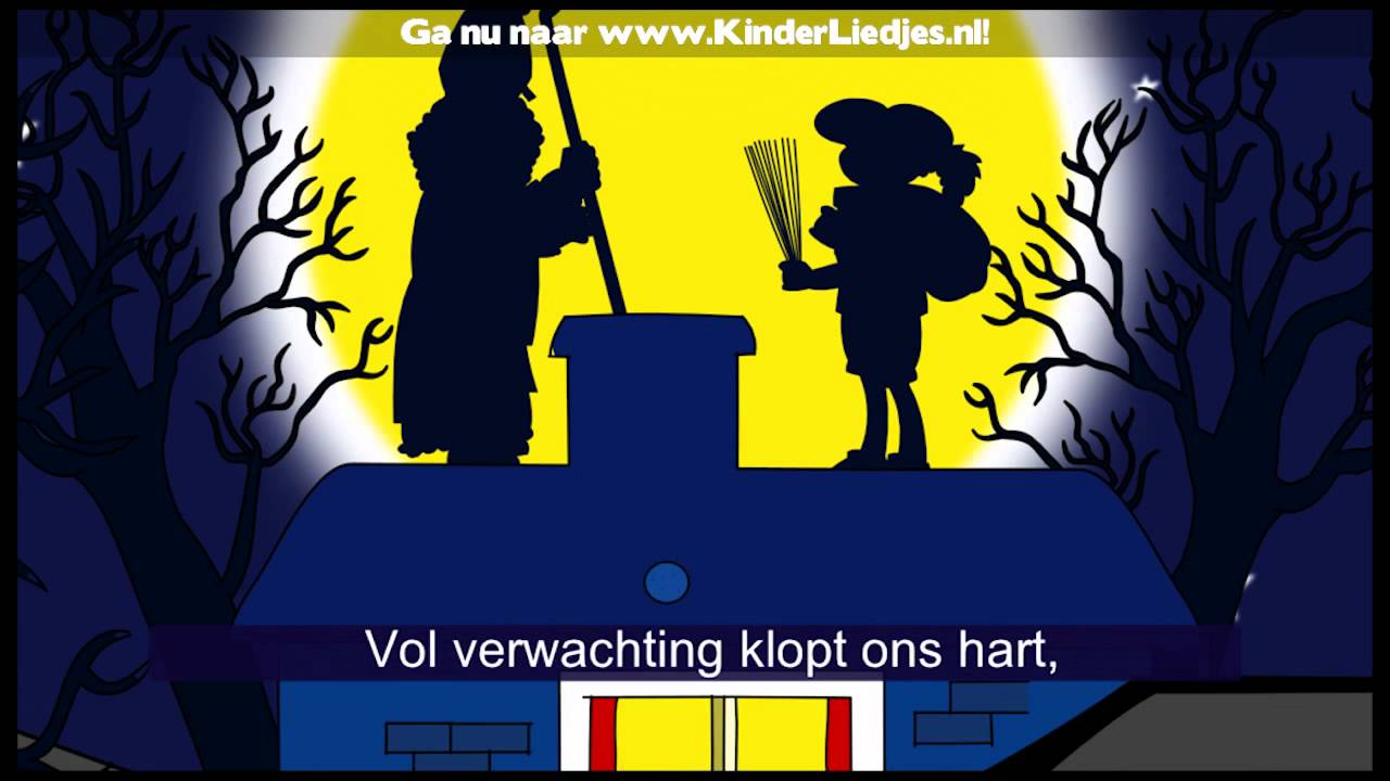 Sinterklaasliedjes van vroeger - Zie de maan schijnt door de bomen