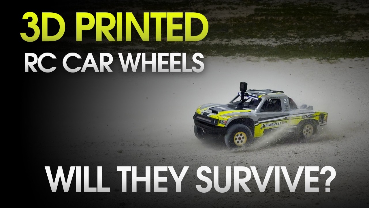 3D printed RC car wheels | Is it a good idea? | DIY project