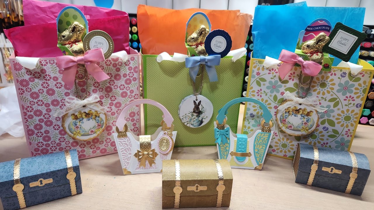 Tonic Tres chic clutch bag, country lock box, diy gift bag, Anna Griffin ornament, let's make it!