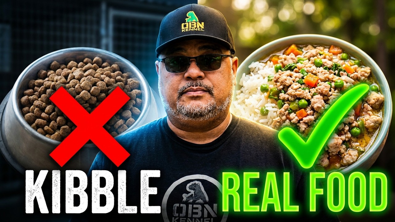 Homemade Dog Food Recipe for Saving Money and Time | American Bully