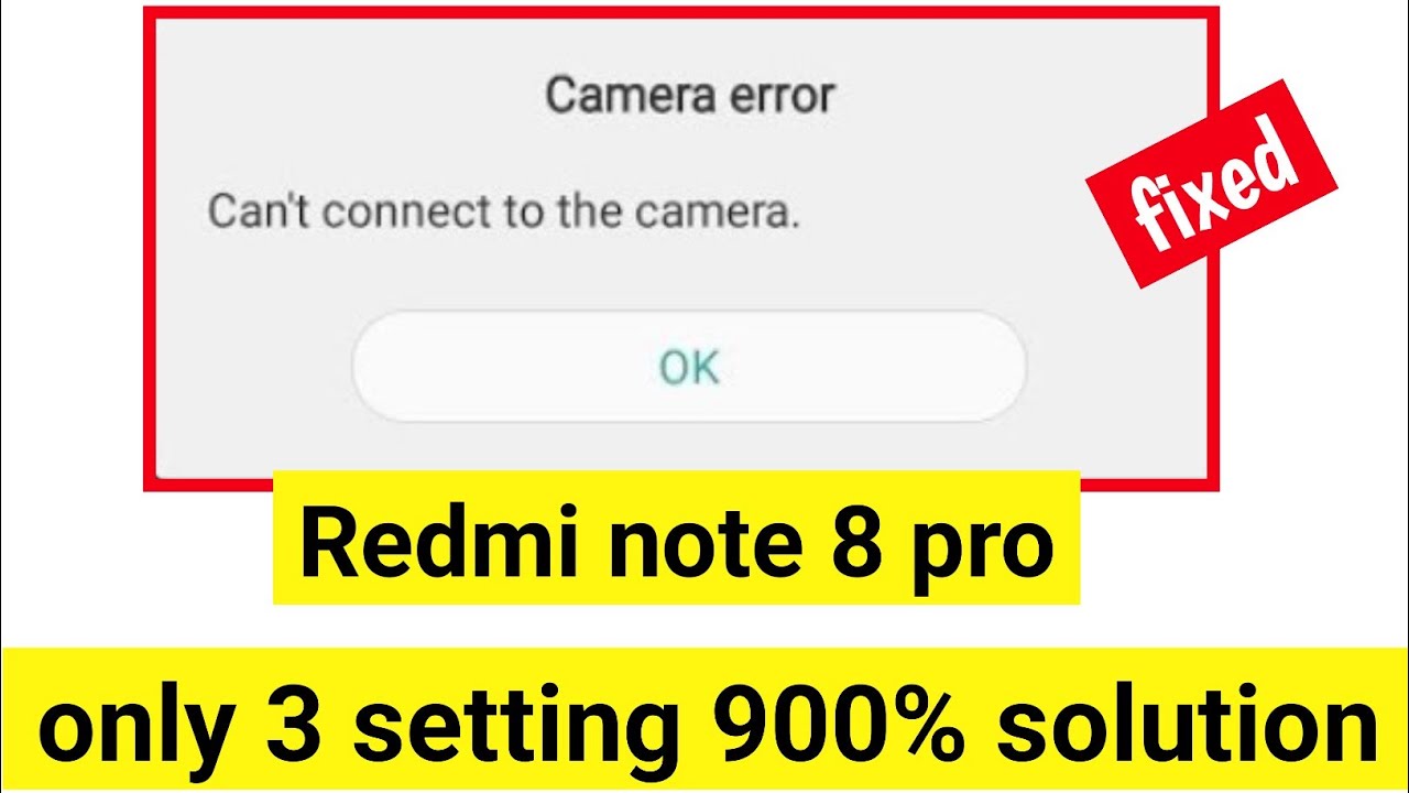 📸can't connect to the camera redmi note 8 pro | redmi note 8 pro can't connect to camera | 2025