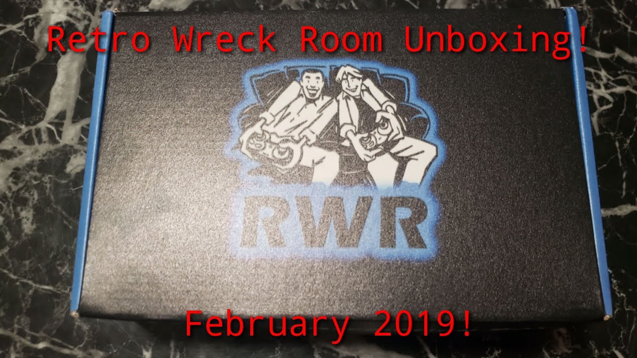 Retro Wreck Room Unboxing! February 2019! + Giveaway!