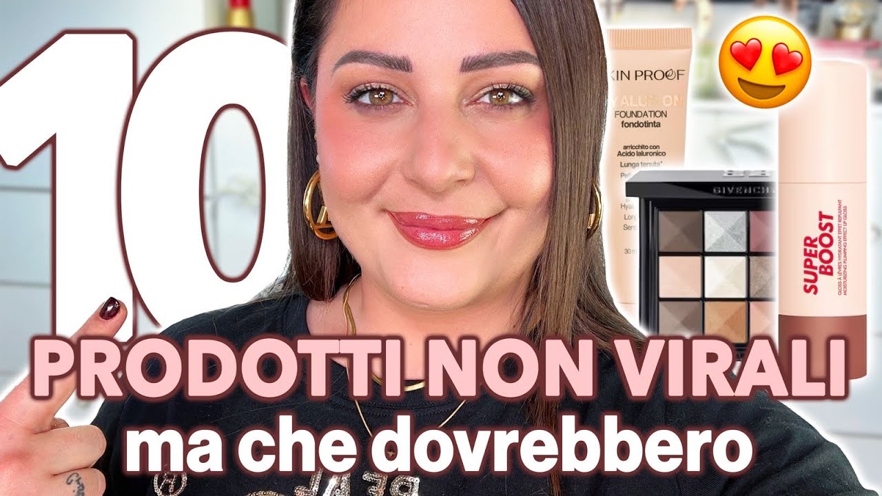 10 prodotti che NON SONO VIRALI ma DOVREBBERO ESSERLO!✨