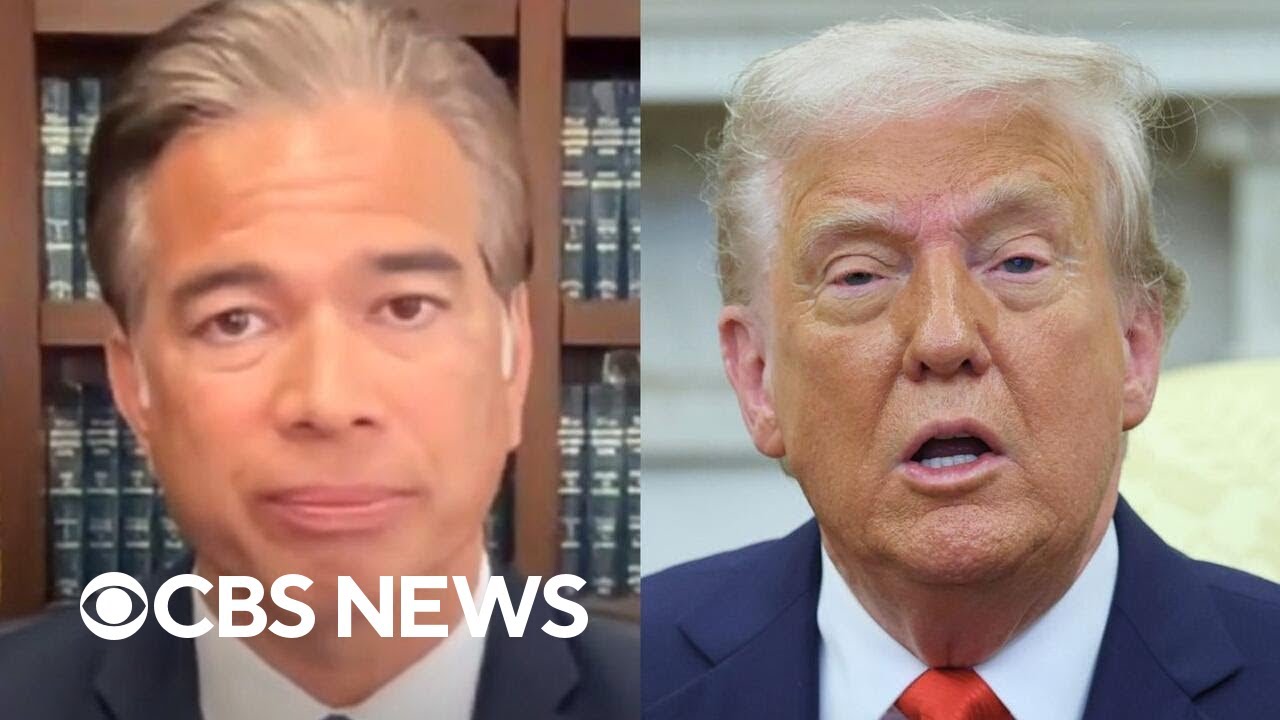 Trump's tariffs are unlawful, California attorney general says amid state's lawsuit