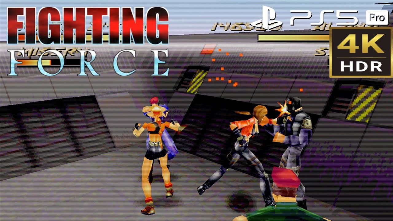 [Кооперативный режим для 2 игроков] Прохождение игры Fighting Force Collection с Мейсом и Аланой ...