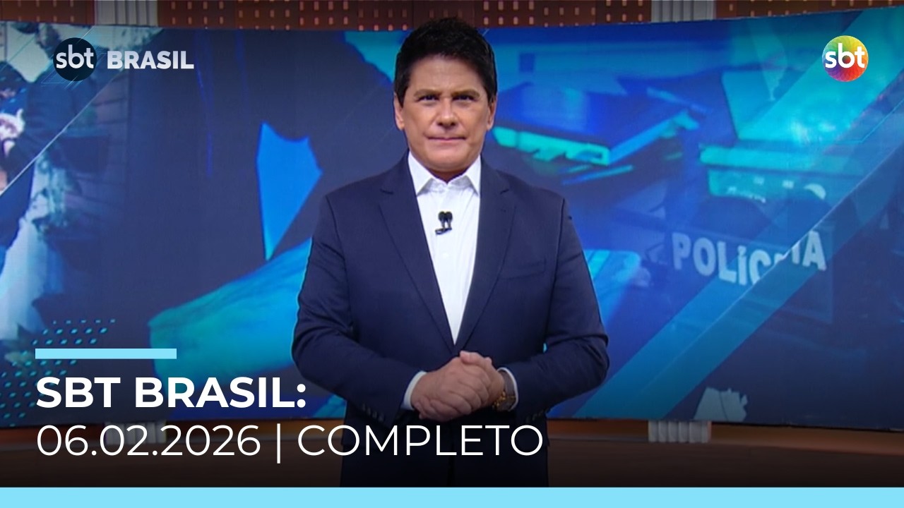 SBT Brasil: assista à edição na íntegra desta sexta-feira (06/02/2026) | #SBTBrasil