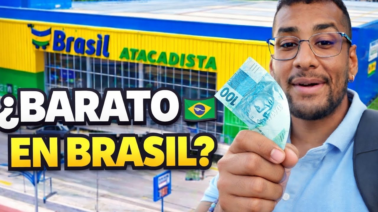 😱 ¿Es barato comprar en Brasil? Precios en supermercado atacadista 🇧🇷 (Parte 1)