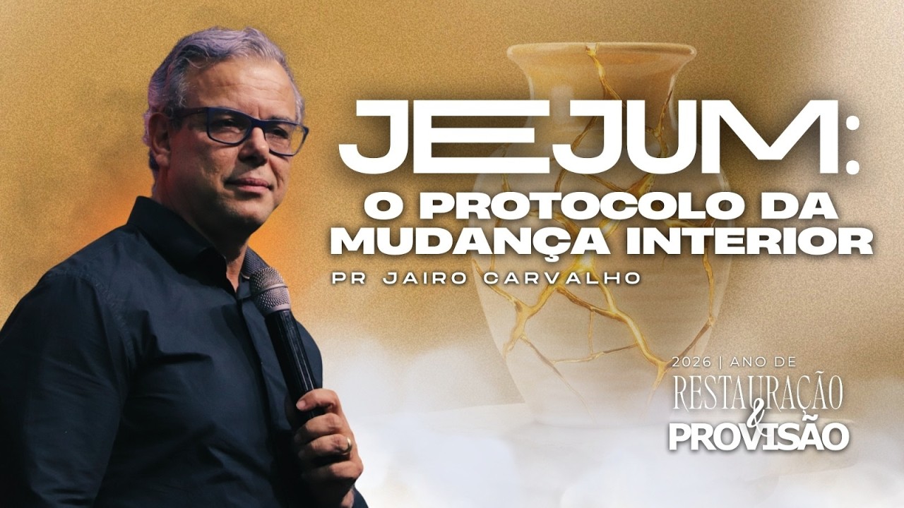 Domingo | SANTA CEIA | JEJUM: O protocolo da mudança interior