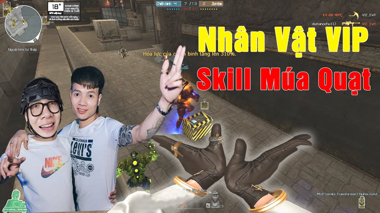 Nhân Vật Khá Bảnh Skill Múa Quạt Cực Mượt CFVN