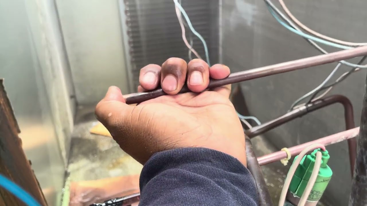 cleaning contaminated air conditioning system