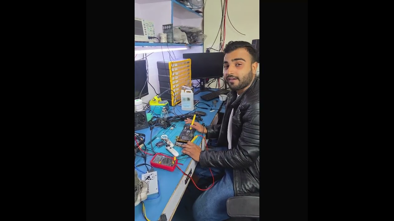 Graphics Card Repair &ndash; Short Circuit Removed Through Thermal Camera | Nehru Place