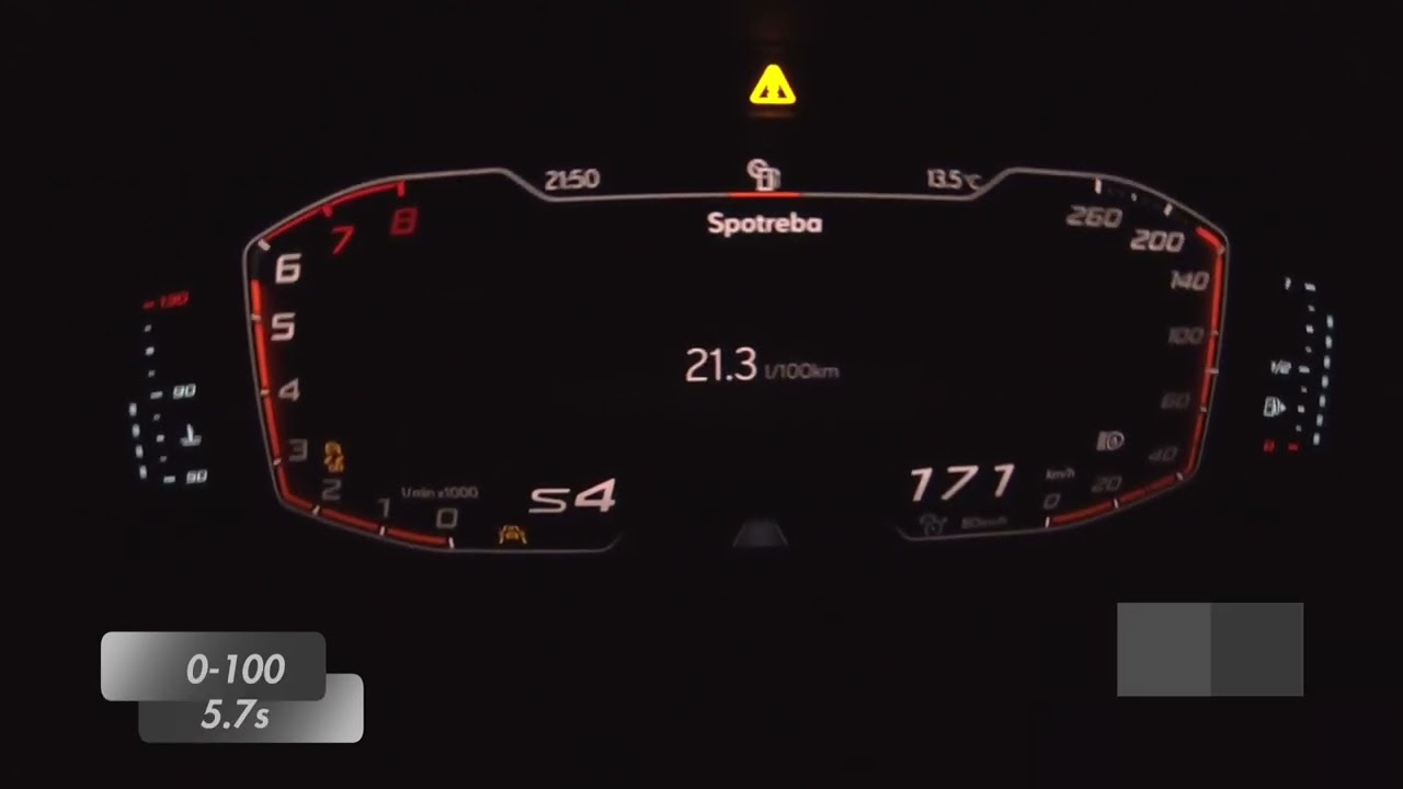 Seat Tarraco 2.0Tsi and 245Hp DSG7 Acceleration test