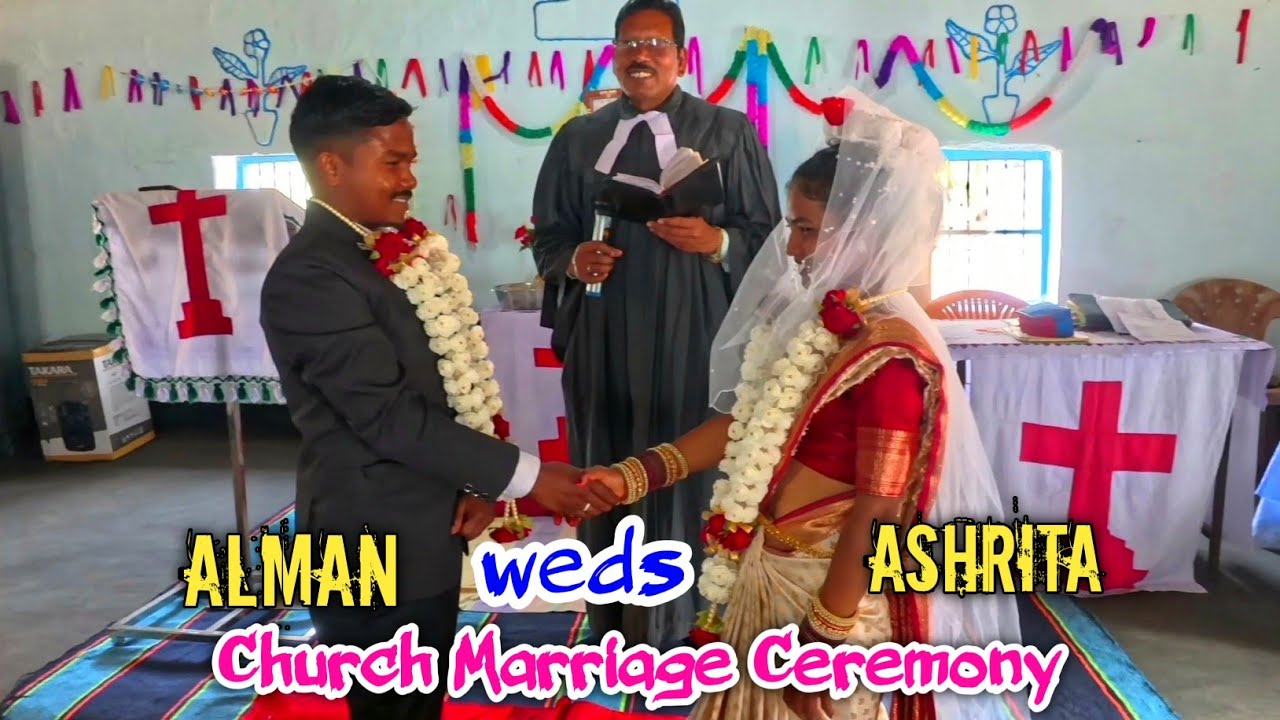Church marriage Alman weds Ashrita//bhundupani Lomboi parish @soyvlogs 