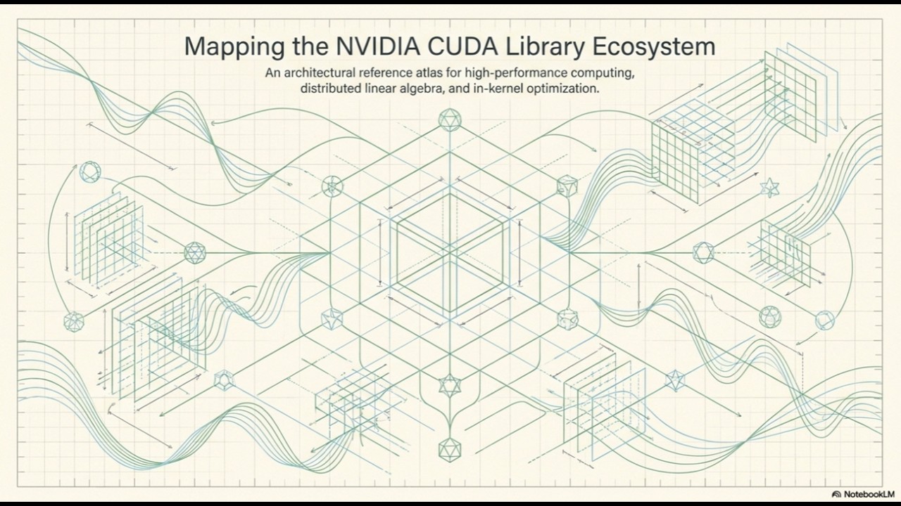Карта экосистемы библиотек NVIDIA CUDA
