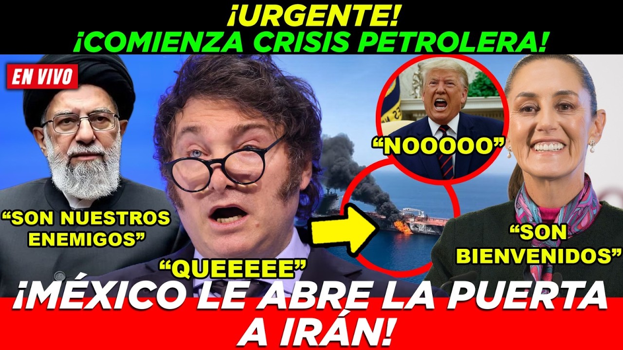 SE SALIO DE CONTROL !! IRAN CIERRA LA LLAVE A TRUMP, SUBE EL PETROLEO GASOLINA IRAN VENDRA A MEXICO