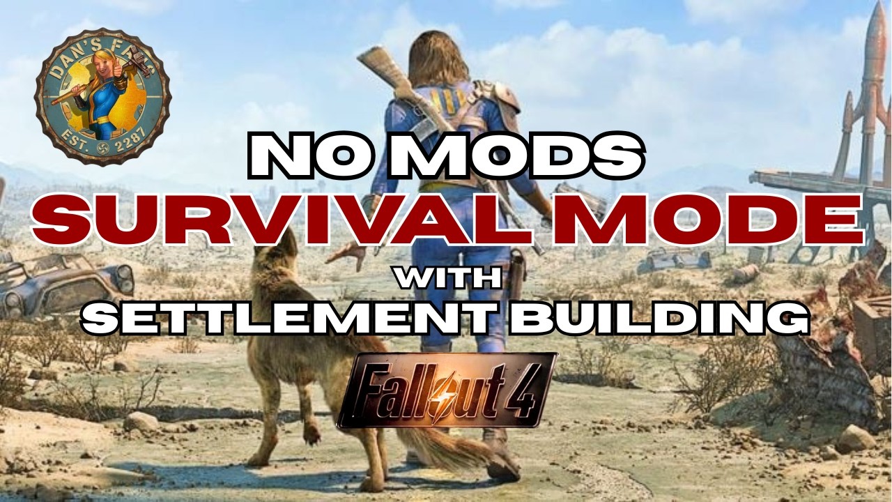 No-Mods Survival Mode with Settlement Builds [Ep 5]