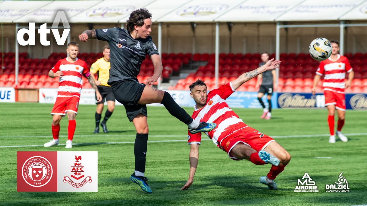 Hamilton Academical vs Airdrieonians, 31 08 24