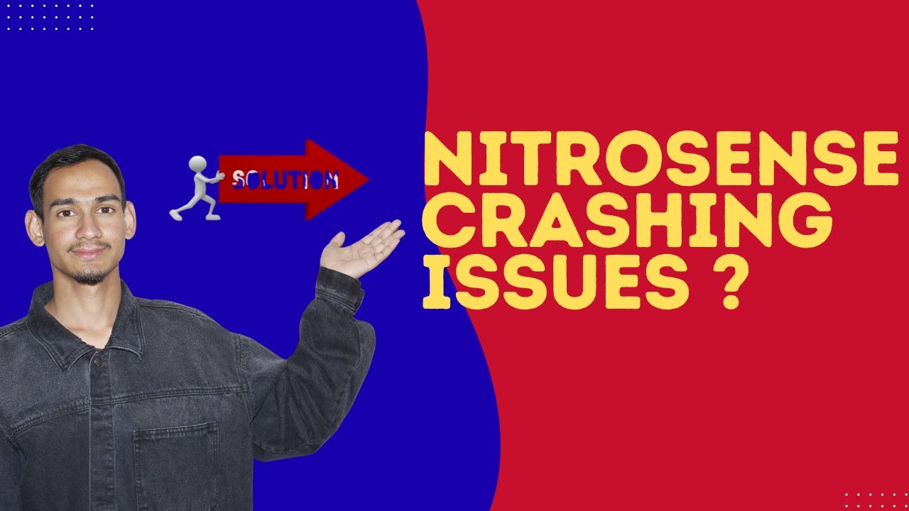 How to Solve NitroSense Crashing Issues Easily