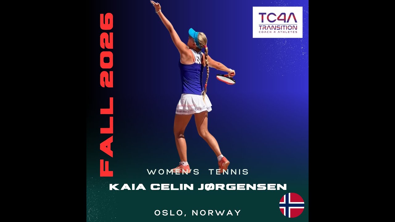 Kaia Celin Jørgensen point play - College Tennis Fall 2026