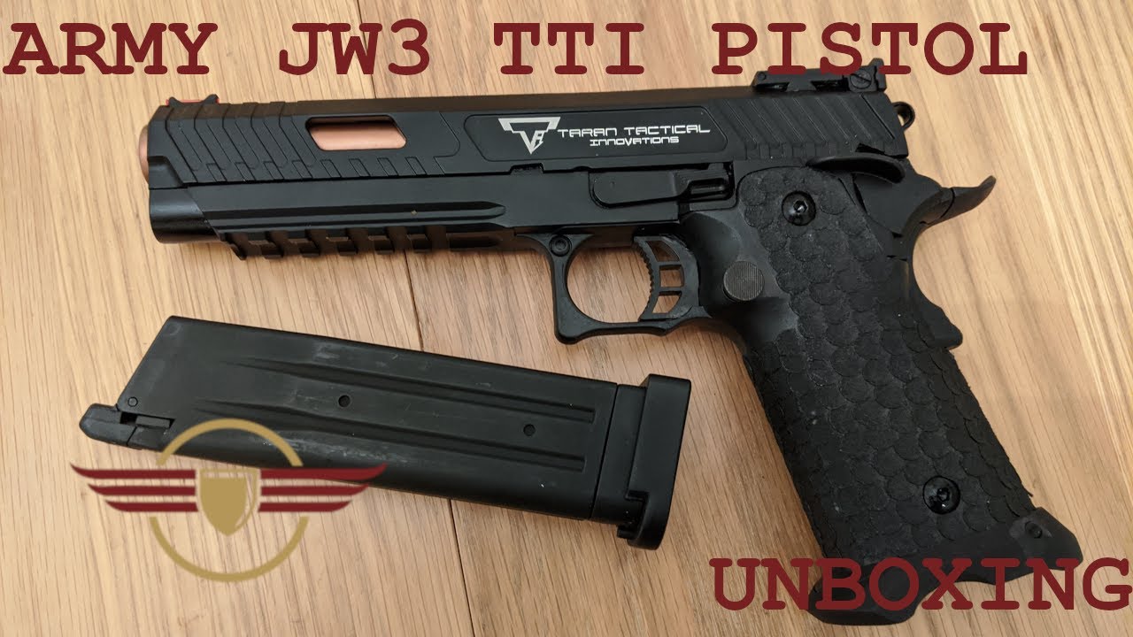 [UNBOXING] R601 JW3 TTI COMBAT MASTER - Awesome gas blow back unboxing