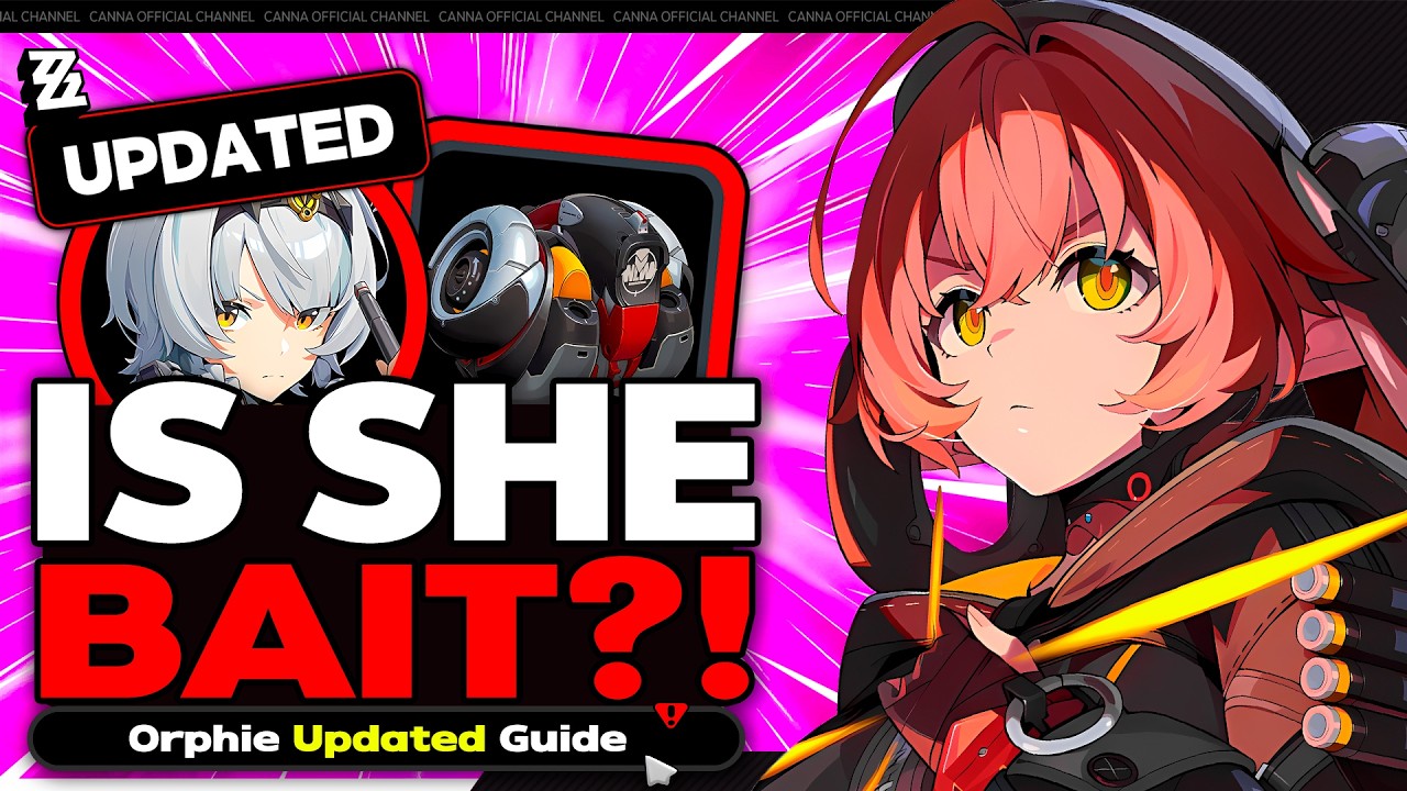 BETTER THAN CISSIA?! The BEST Updated Guide to Orphie (Teams/Disk/W-Engine) - Zenless Zone Zero