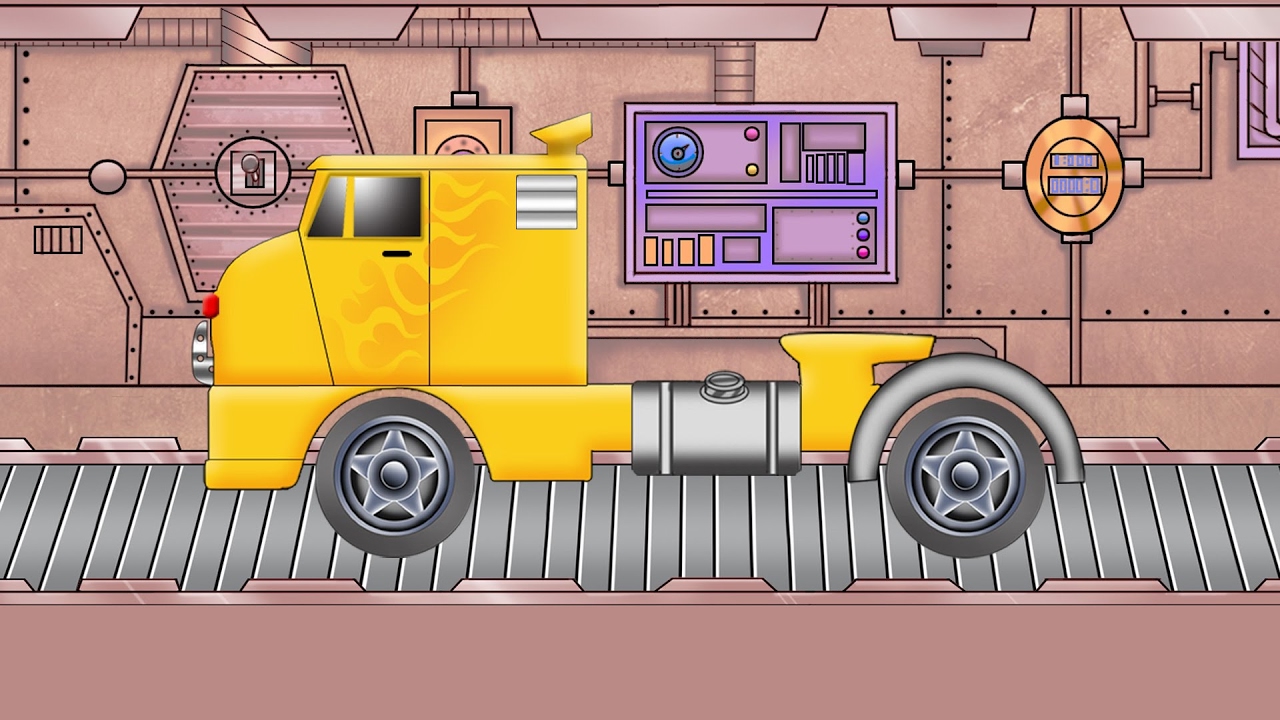 Truck Toy Factory | Car Garage