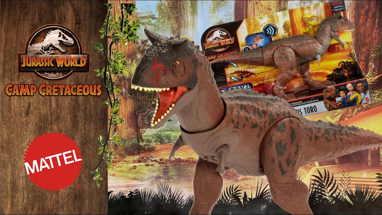 Carnotaurus Toro | Temible Dinosaurio de Jurassic World Camp Cretaceous