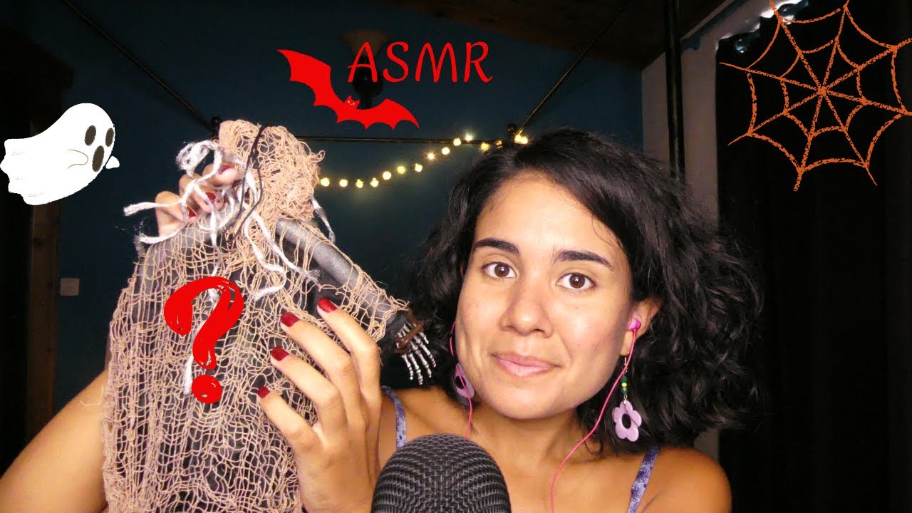 ASMR - Halloween : décorations et déguisement 🎃🧟‍♀️🦴